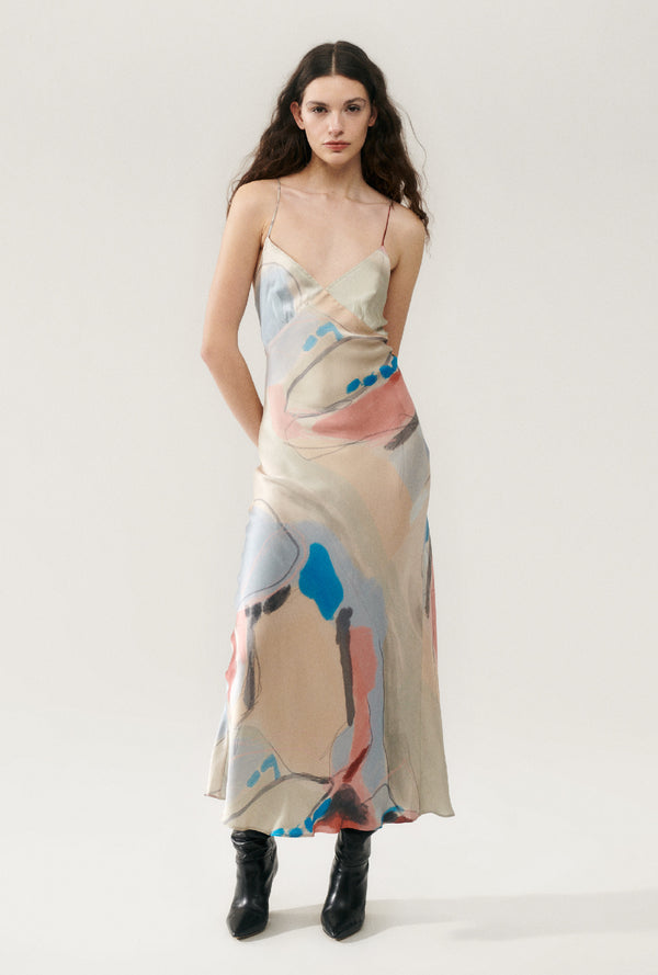 DECO ROULEAU DRESS EXPRESSIONIST