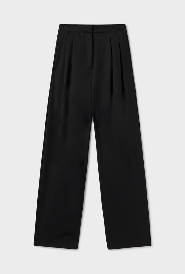 WOOL TROUSER BLACK