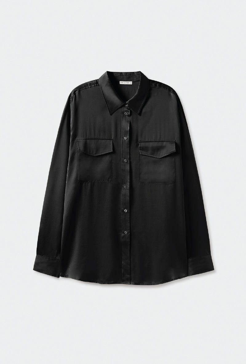 BOYFRIEND SHIRT BLACK